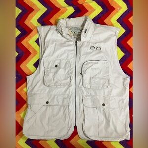 Banana Republic White Utility Vest
